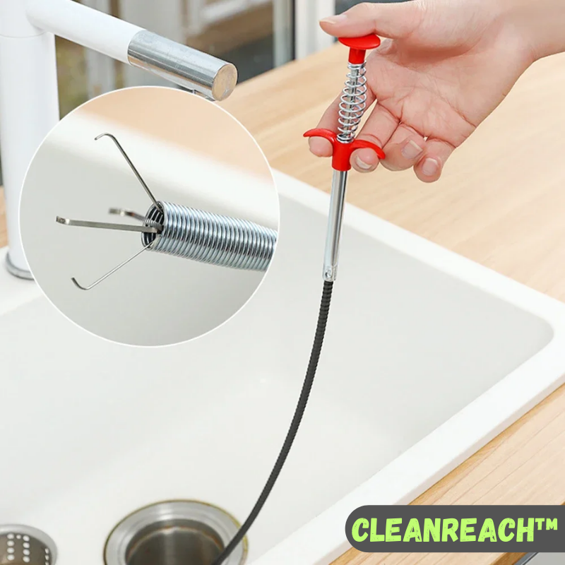 CleanReach™ | Spiralförmiger Abflussreiniger