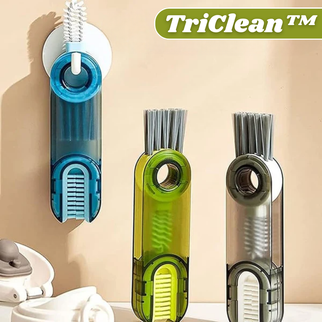 TriClean™ - 3-in-1-Reinigungsbürste