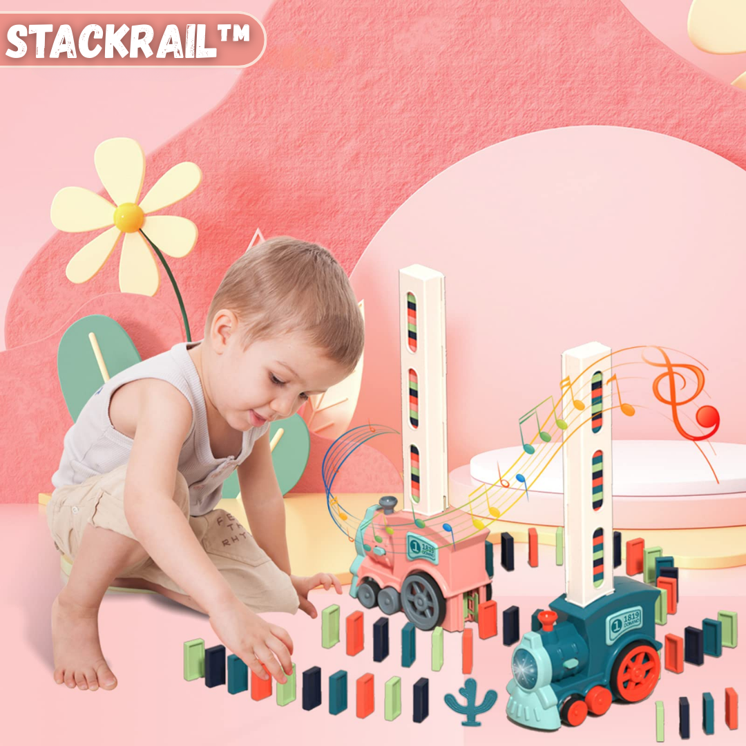 StackRail™ - Domino-Zug-Baustein-Set
