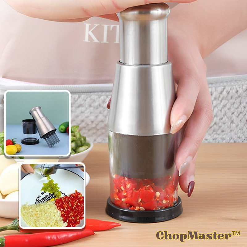 ChopMaster™ | Manueller Knoblauchzerkleinerer