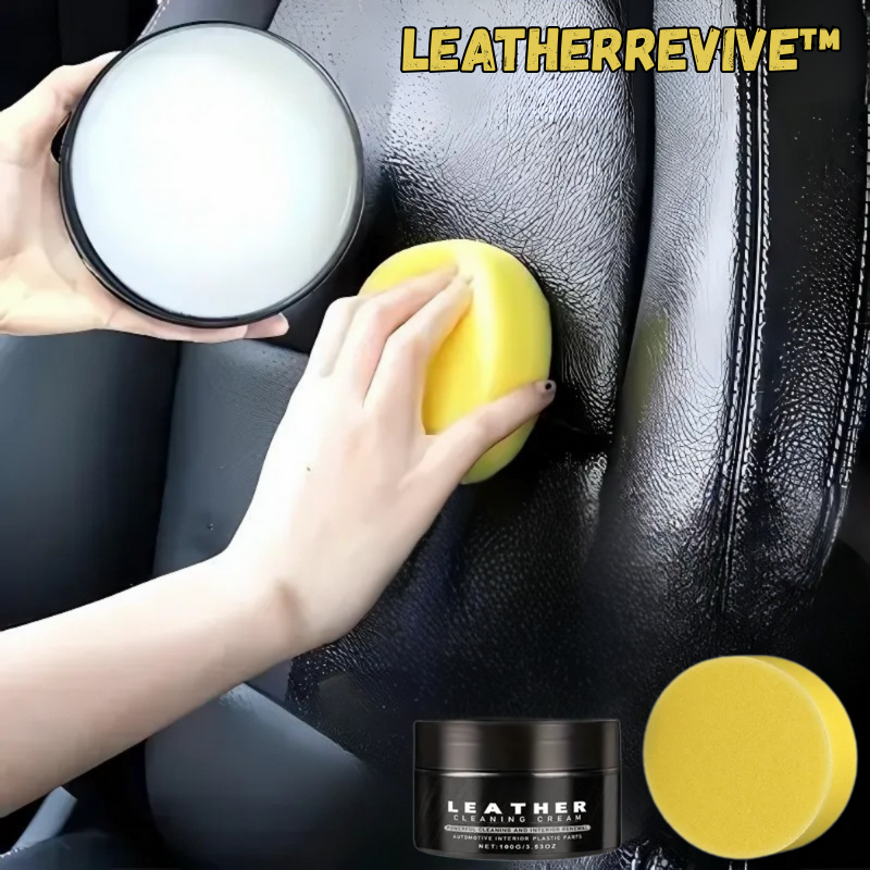 LeatherRevive™ | Leder & Kunststoff-Pflegecreme (1+1 GRATIS)