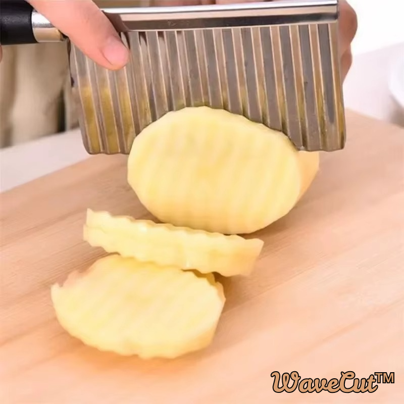 WaveCut™ | Wellenschnitt-Messer für Salat und Pommes