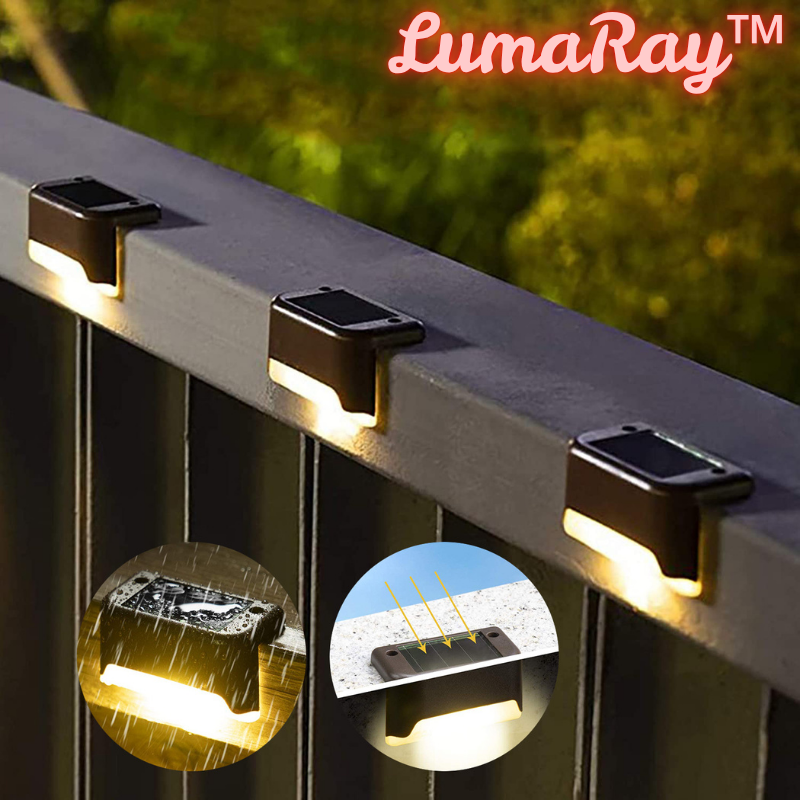 LumaRay™ | Solar-Terrassenleuchte (4+4 GRATIS)