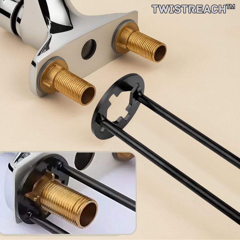 TwistReach™ | Multifunktionaler Wasserhahn-Schlüssel