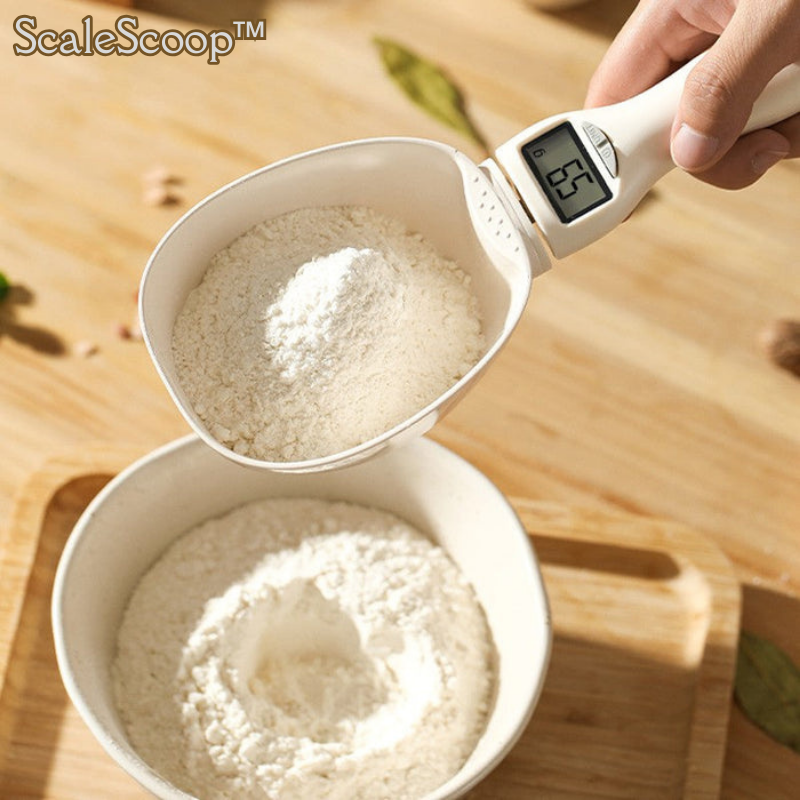 ScaleScoop™ | Digitaler Messen Schaufel