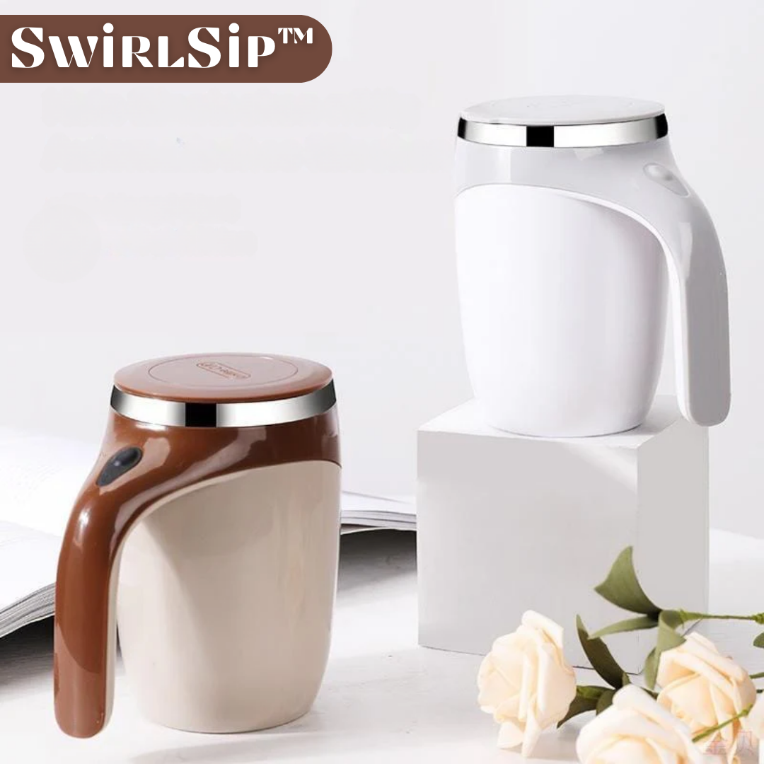 SwirlSip™ -  Automatisch rührender Kaffeebecher