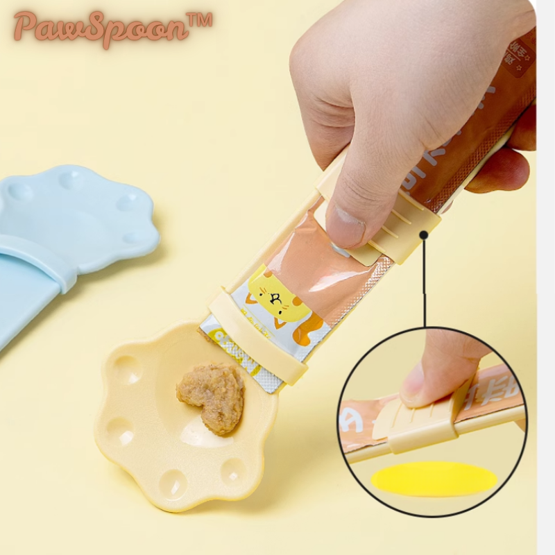 PawSpoon™ | Katzen-Leckerli Squeeze-Löffel (1+1 GRATIS)