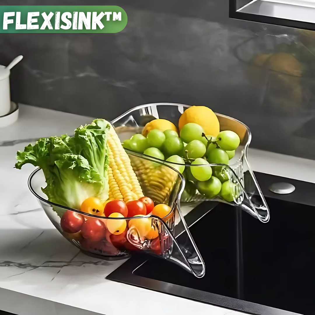 FlexiSink™ - Multifunktionaler Abtropfkorb