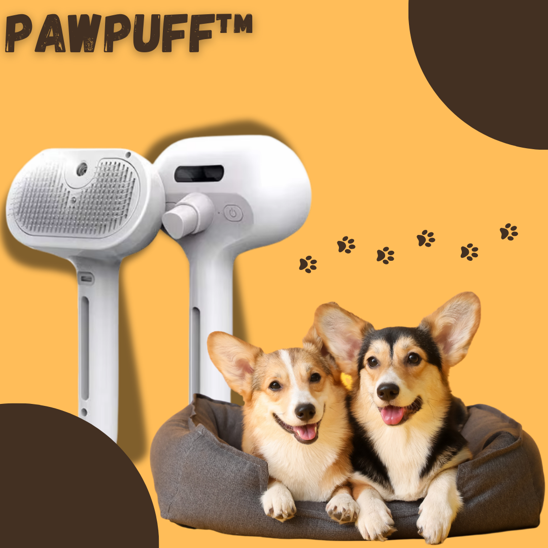 PawPuff™ - Haustier Bachbürste