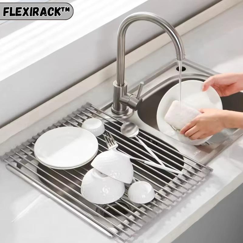 FlexiRack™ | Faltbares Spülbecken-Abtropfgestell