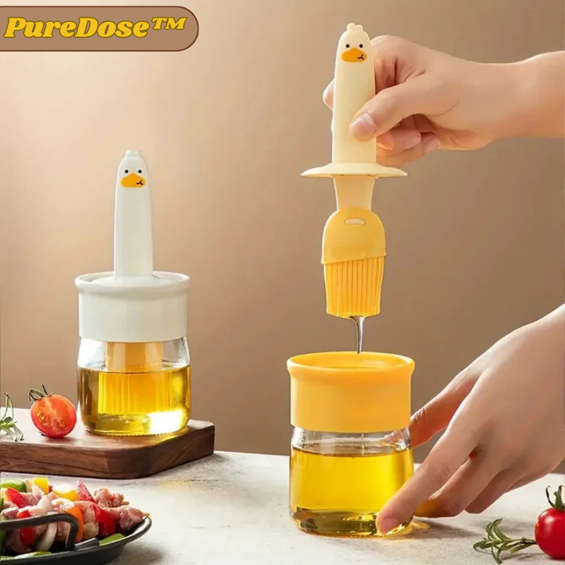 PureDose™ | Silikon Öl-Dosierspender mit Pinsel