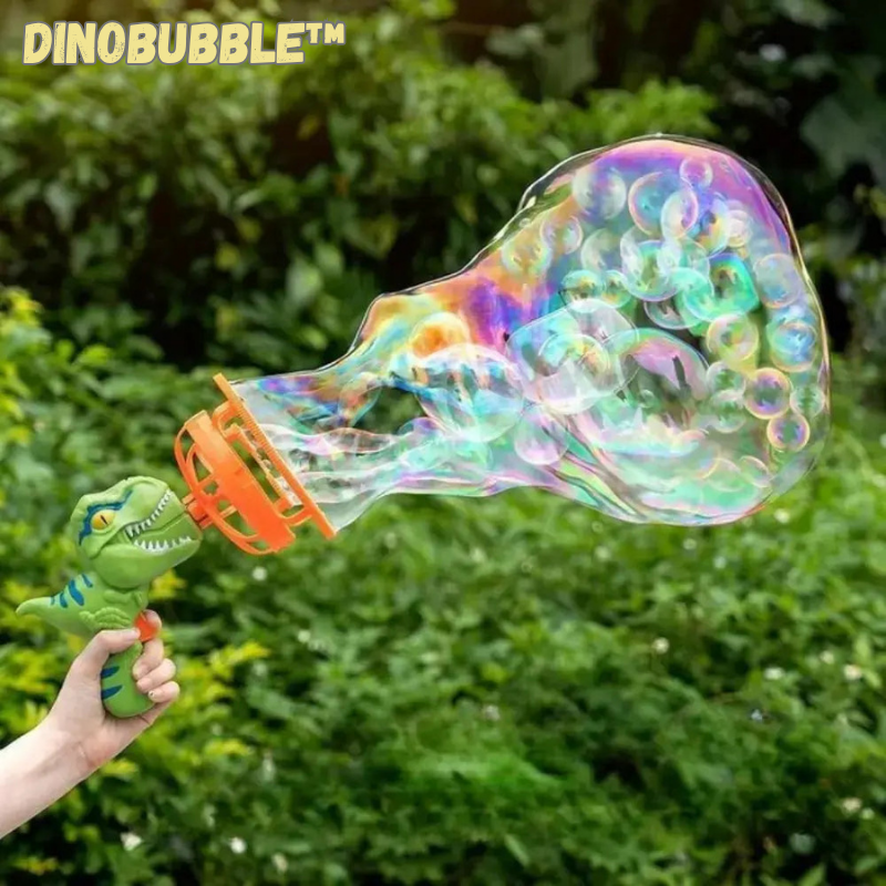DinoBubble™ | Dinosaurier Seifenblasen-Maschine