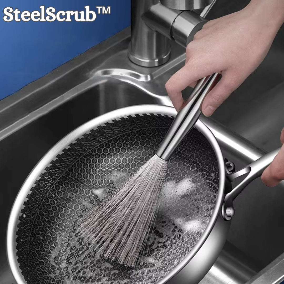 SteelScrub™ - Schrubber aus rostfreiem Stahl