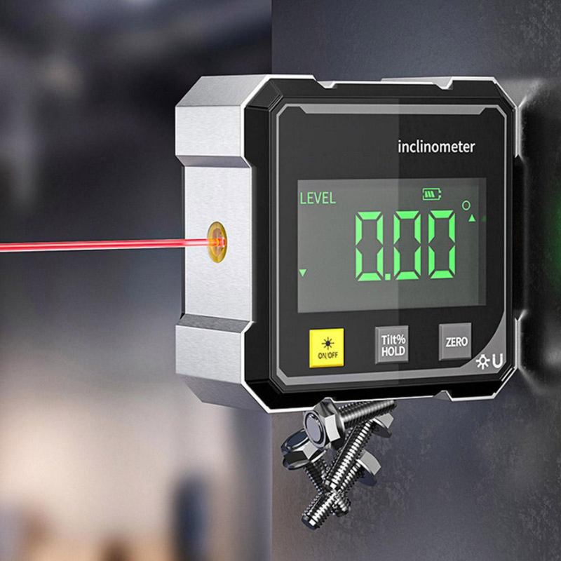 LaserAngle™ | Magnetischer Digital-Winkelmesser mit Laser