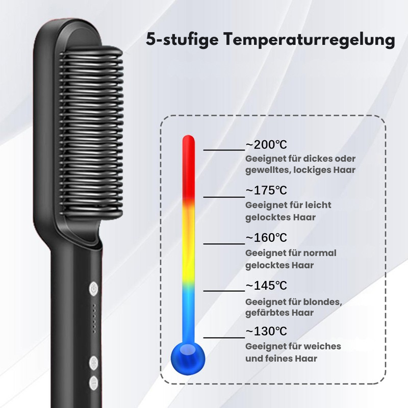 GlamComb™ | 2-in-1-Haarglättungsbürste