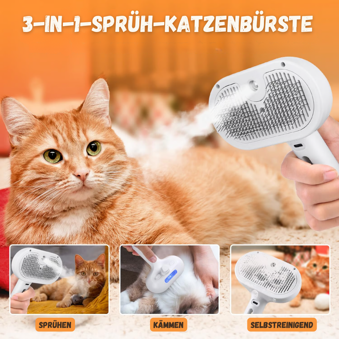 PawPuff™ - Haustier Bachbürste