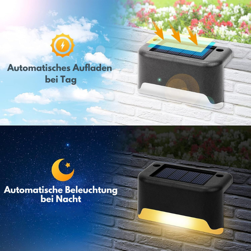 LumaRay™ | Solar-Terrassenleuchte (4+4 GRATIS)