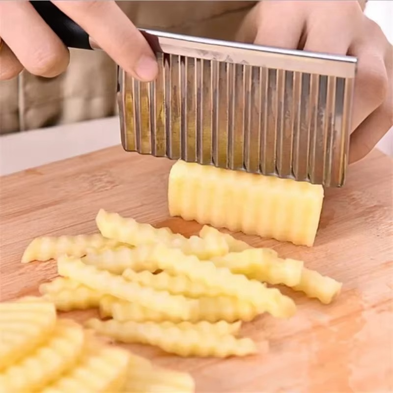 WaveCut™ | Wellenschnitt-Messer für Salat und Pommes
