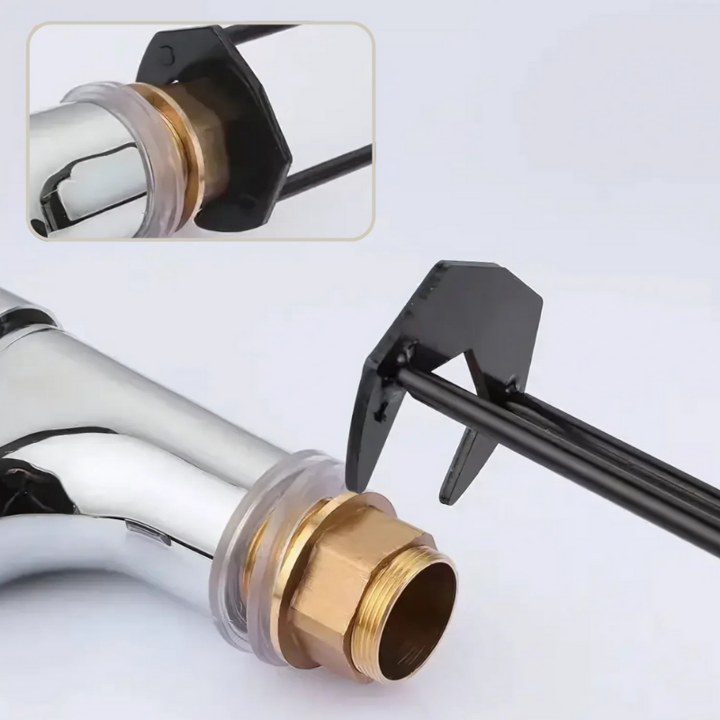 TwistReach™ | Multifunktionaler Wasserhahn-Schlüssel