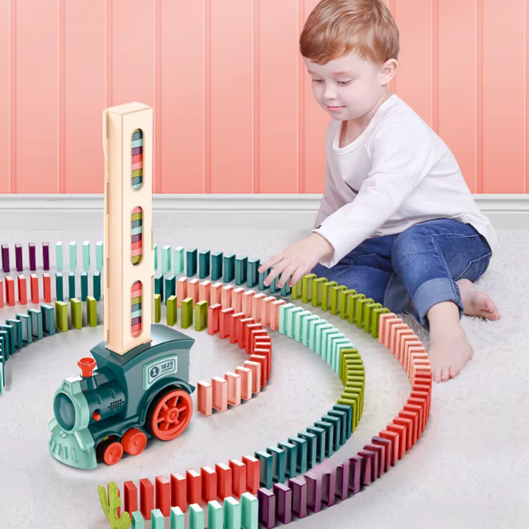 StackRail™ - Domino-Zug-Baustein-Set