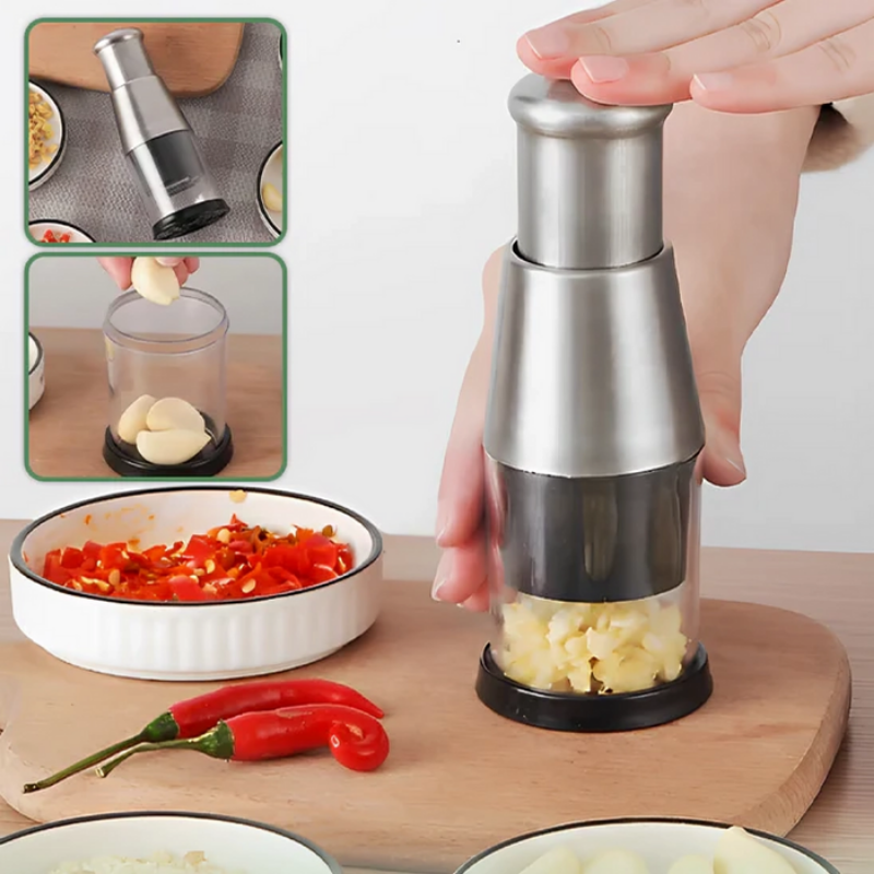 ChopMaster™ | Manueller Knoblauchzerkleinerer