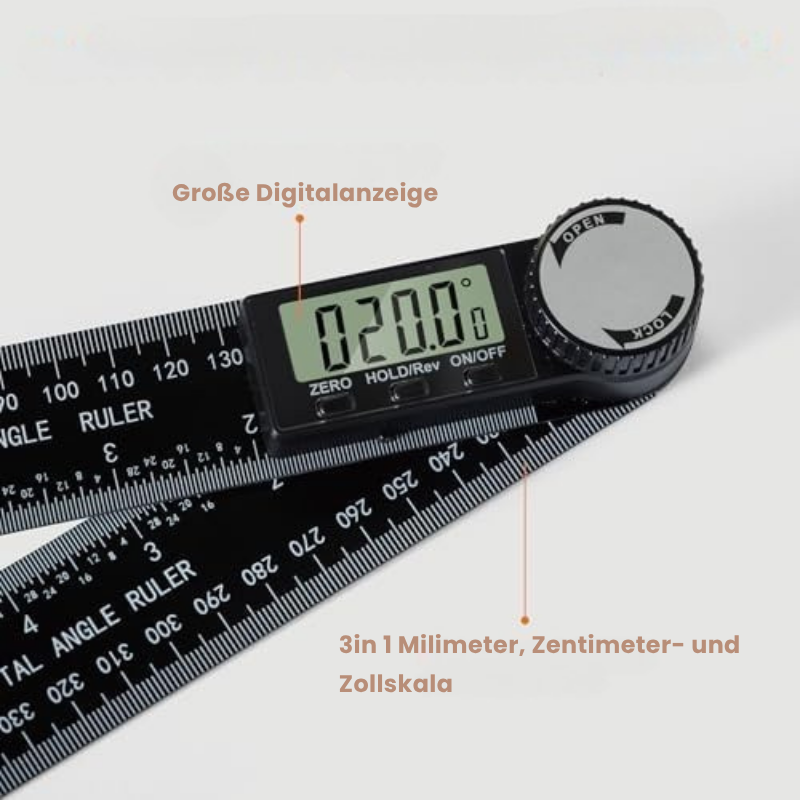 AngleMate™ | 360° Digital-Winkelmesser