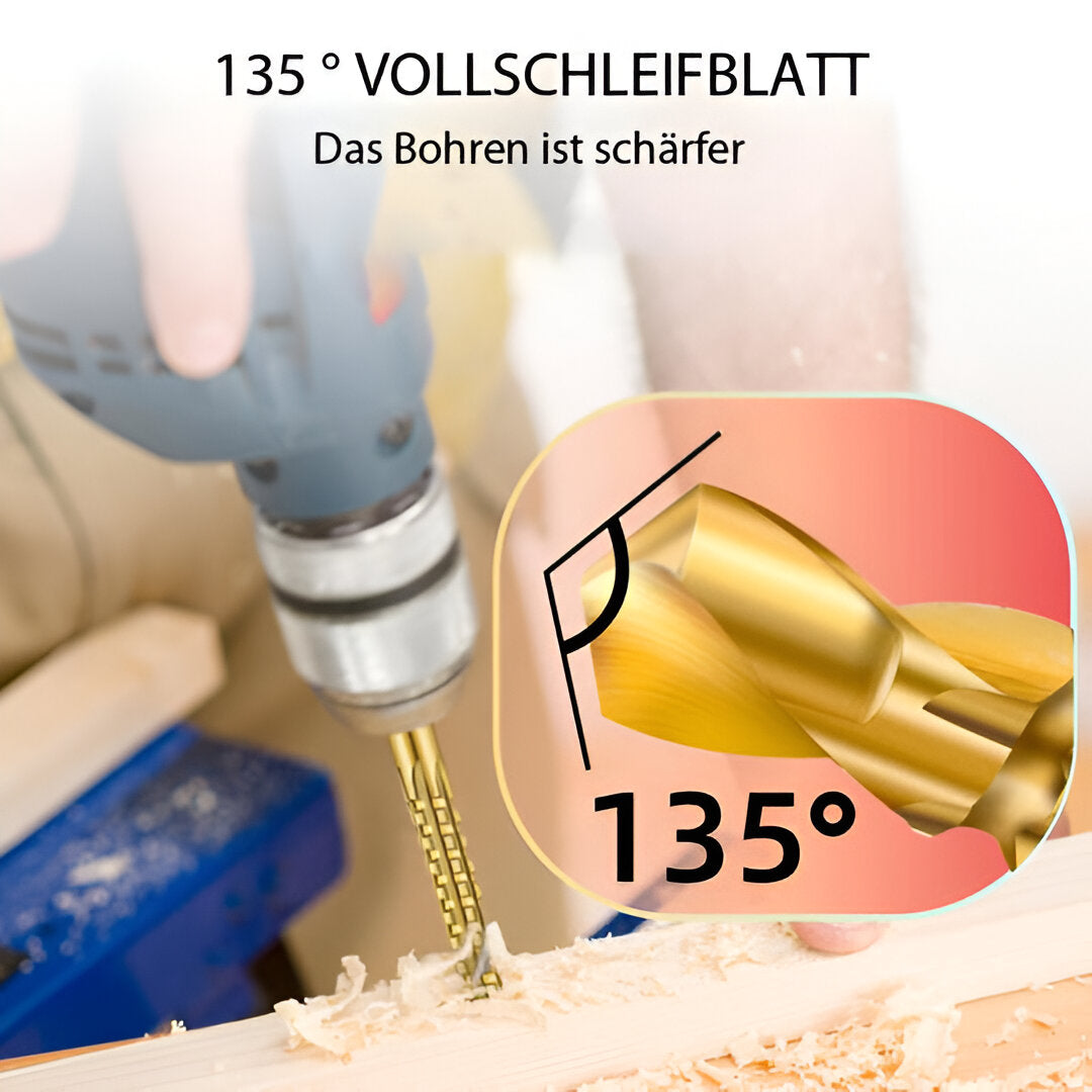 BoreMax™ - Spiralzahn-Sägebohrer (Satz von 6 Stück)