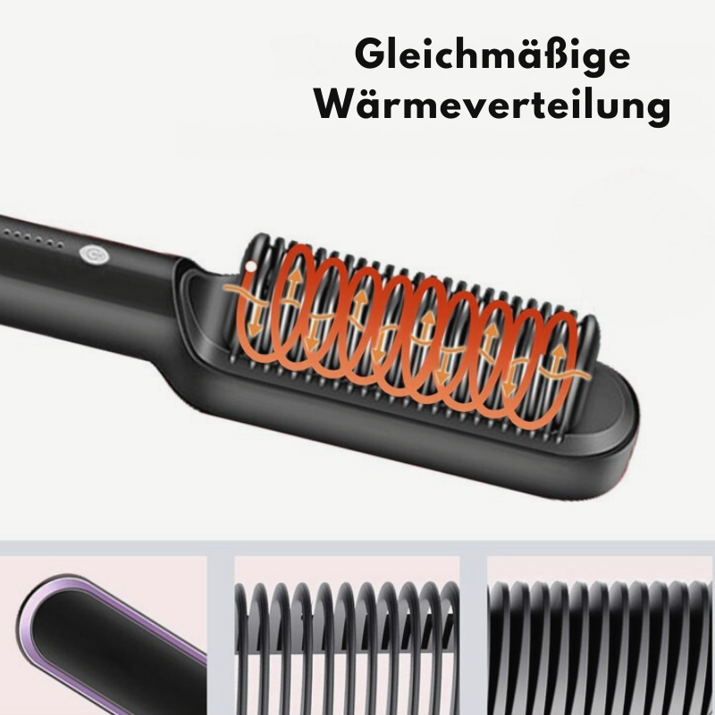 GlamComb™ | 2-in-1-Haarglättungsbürste