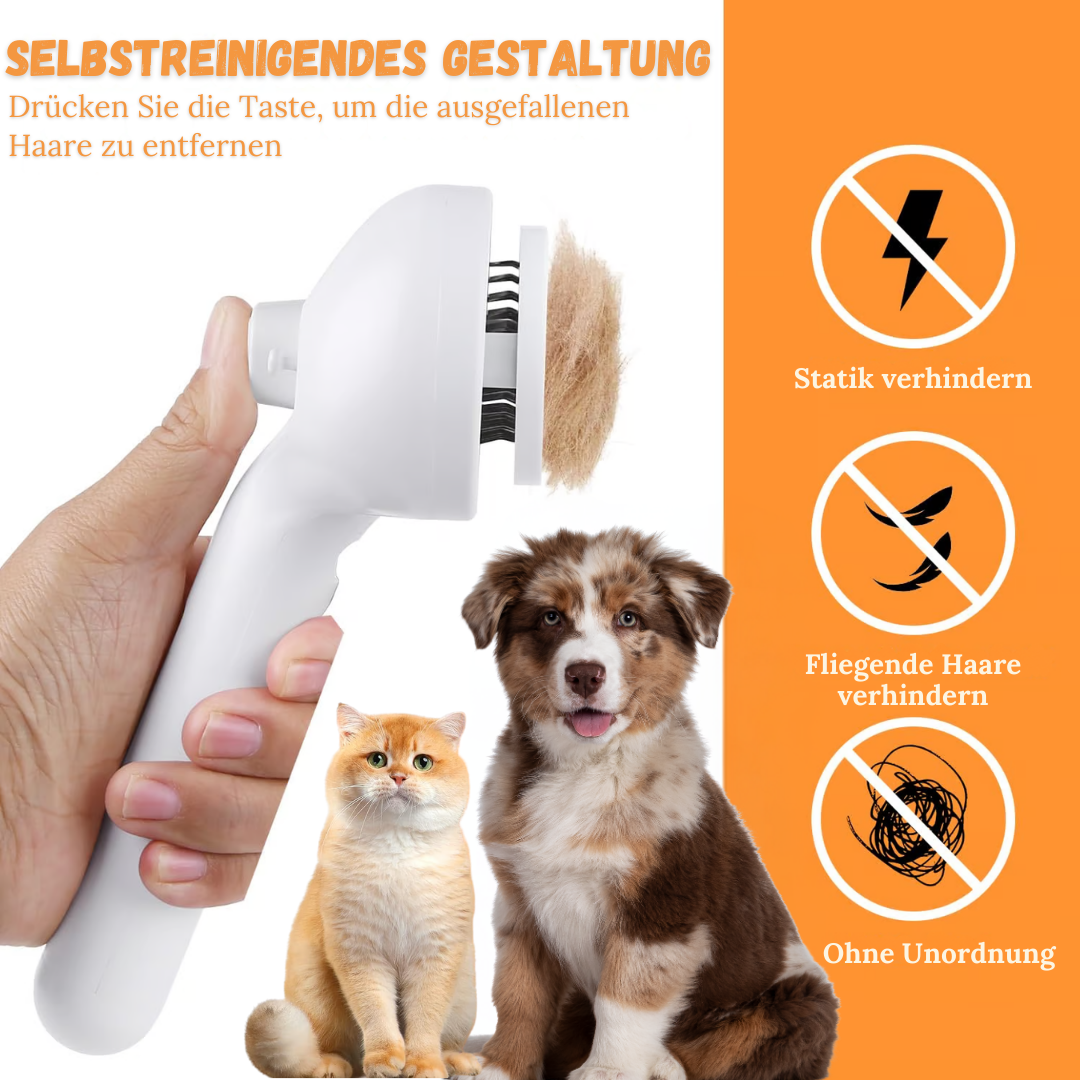PawPuff™ - Haustier Bachbürste