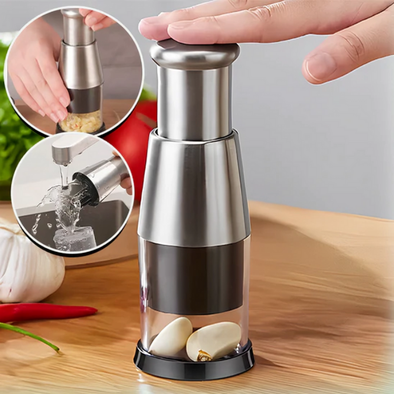 ChopMaster™ | Manueller Knoblauchzerkleinerer
