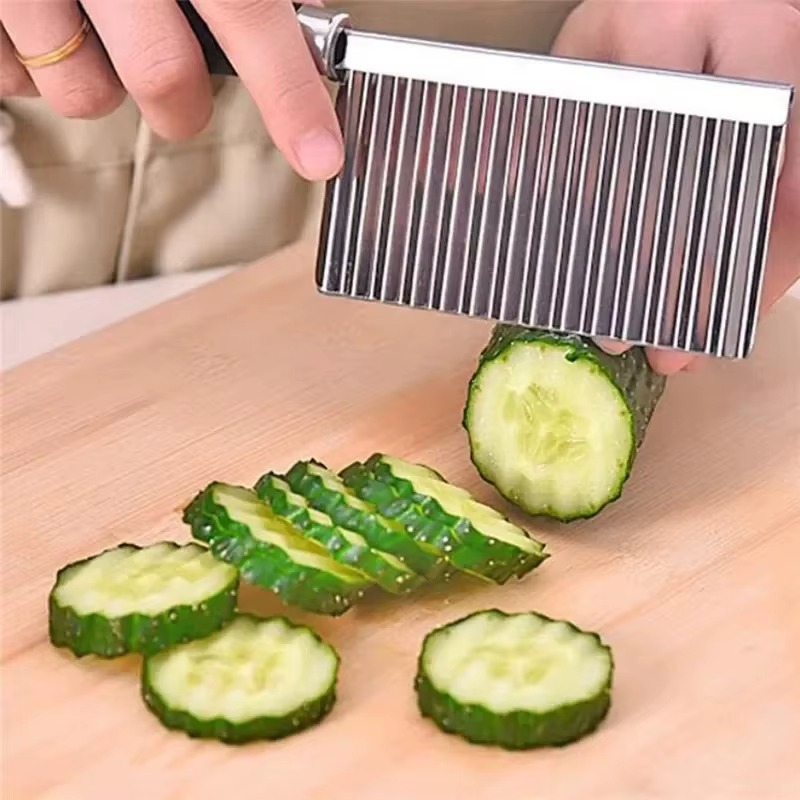 WaveCut™ | Wellenschnitt-Messer für Salat und Pommes