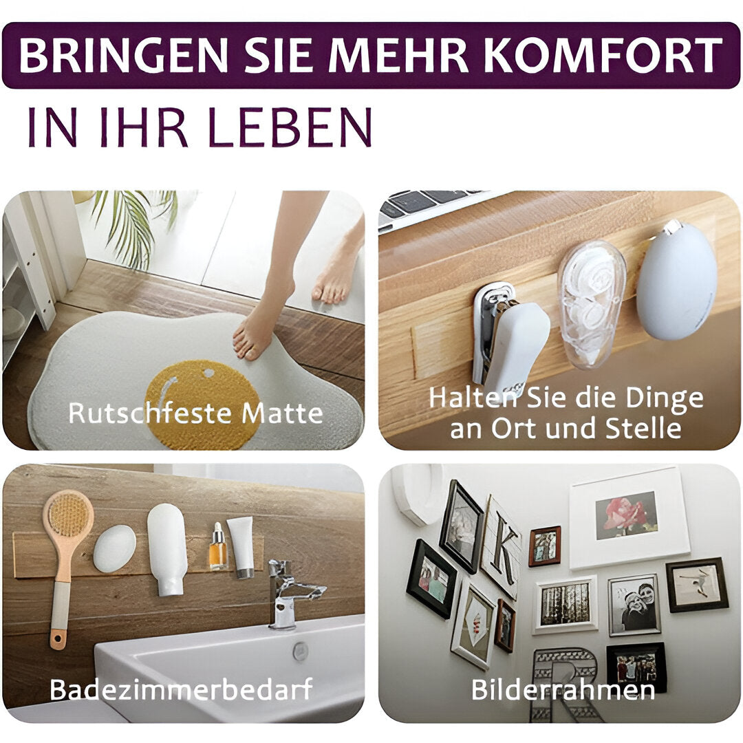Adhero™ - Doppelseitiges Klebeband (Satz von 60 Stück)