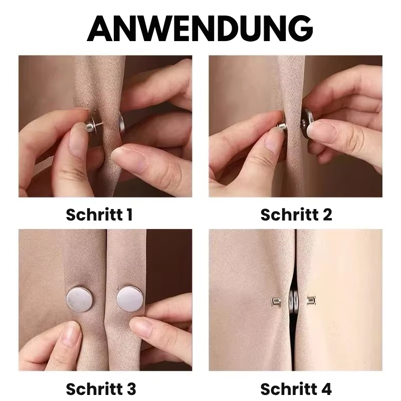 MagClips™ | Magnetische Vorhang-Clips (4+4 GRATIS)