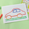 SensoryCraft™ - Sensorisches Fädelbrett für Kinder