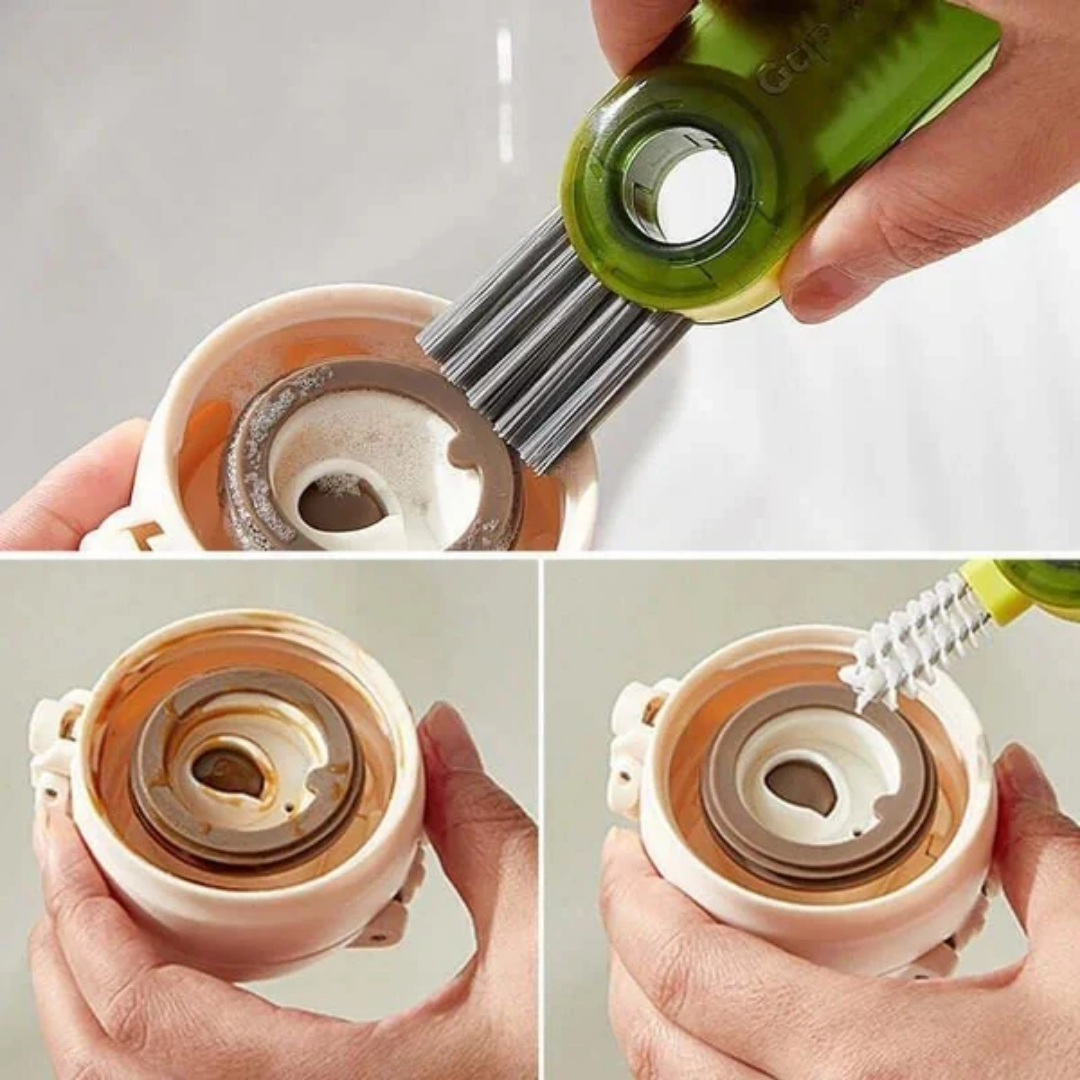 TriClean™ - 3-in-1-Reinigungsbürste