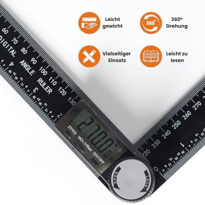 AngleMate™ | 360° Digital-Winkelmesser