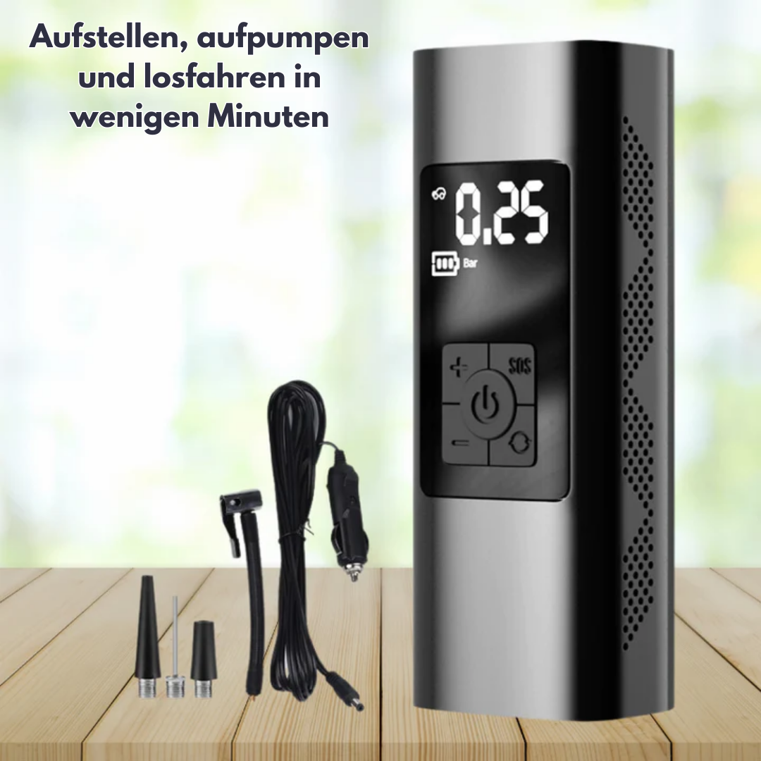PowerPump™ Tragbare Reifenfüllpumpe