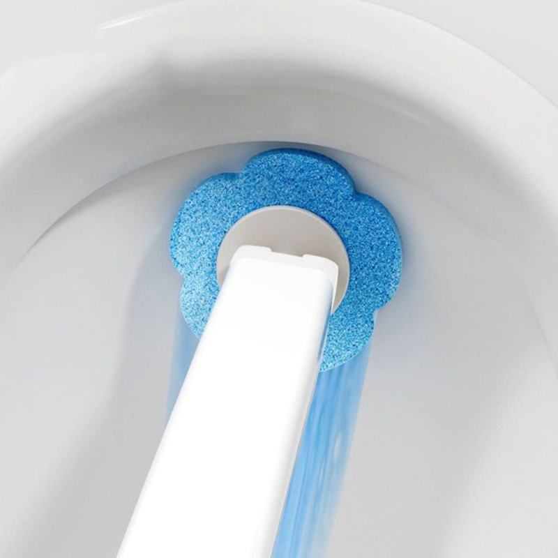 CleanDrop™ | Toilettenbürste mit 12 Einwegköpfen