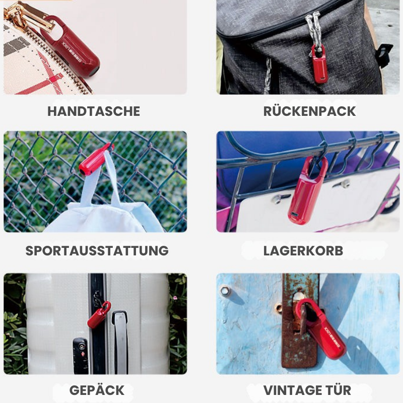 SmartLock™ | Smartes Mini-Vorhängeschloss