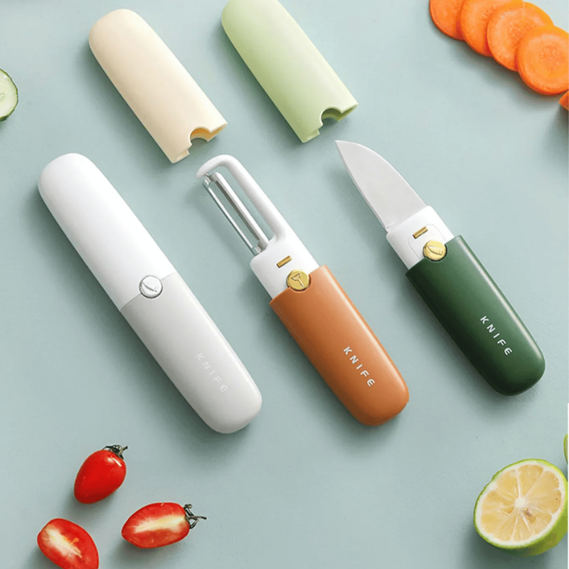 SharpEase™ | 2-in-1 Schäler & Messer (1+1 GRATIS)