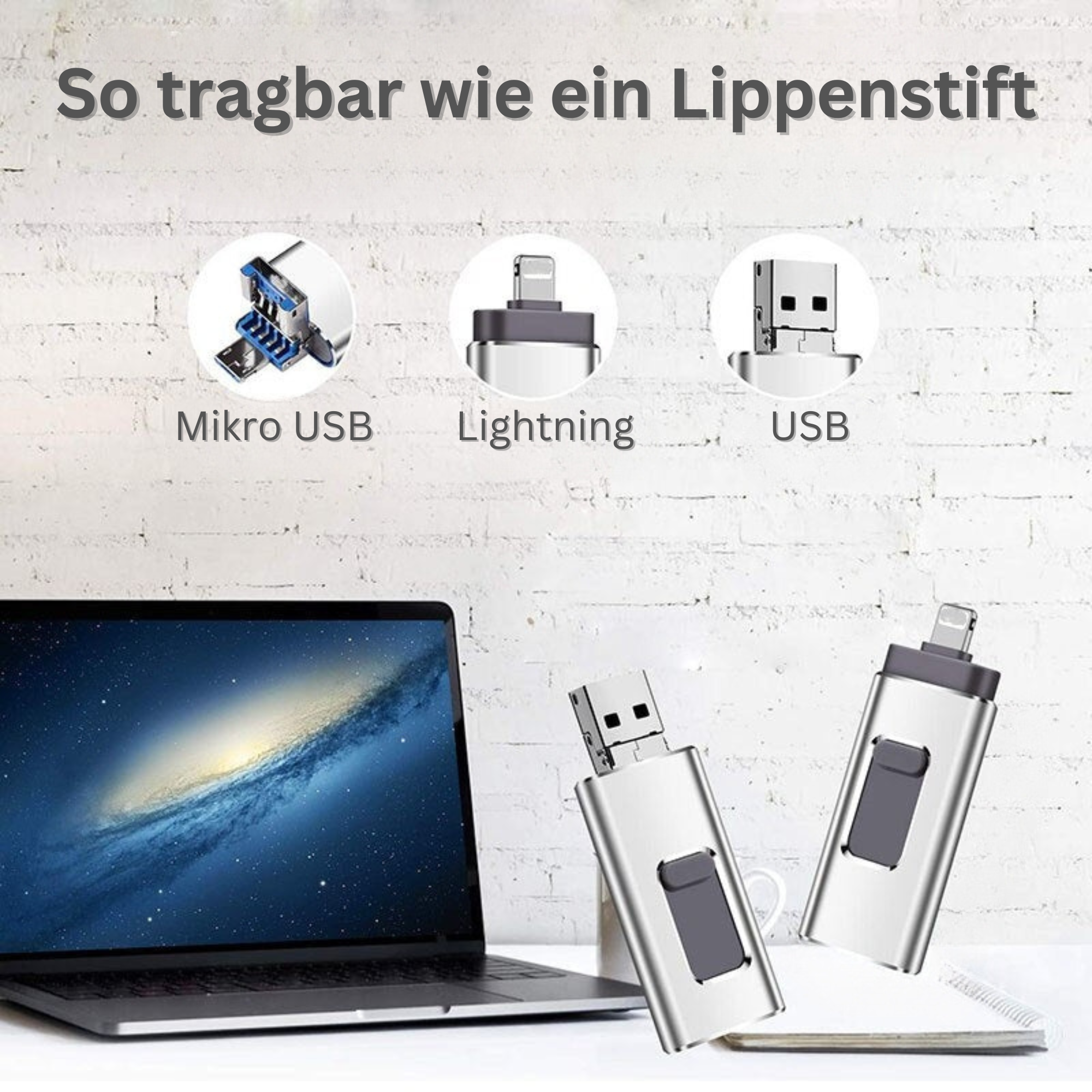 FlashLink™ I Smartphone-Speicher-Flash-Laufwerk