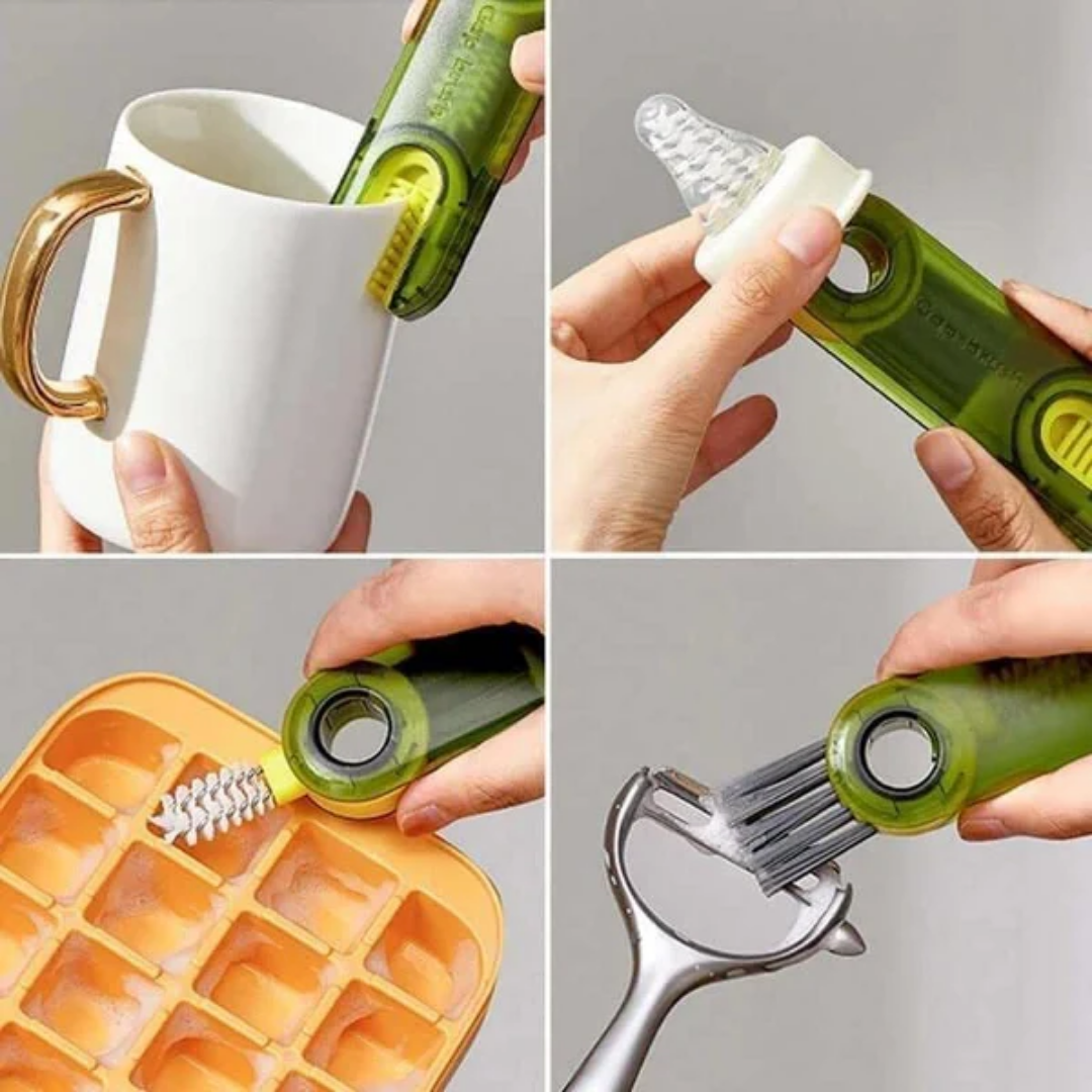 TriClean™ - 3-in-1-Reinigungsbürste