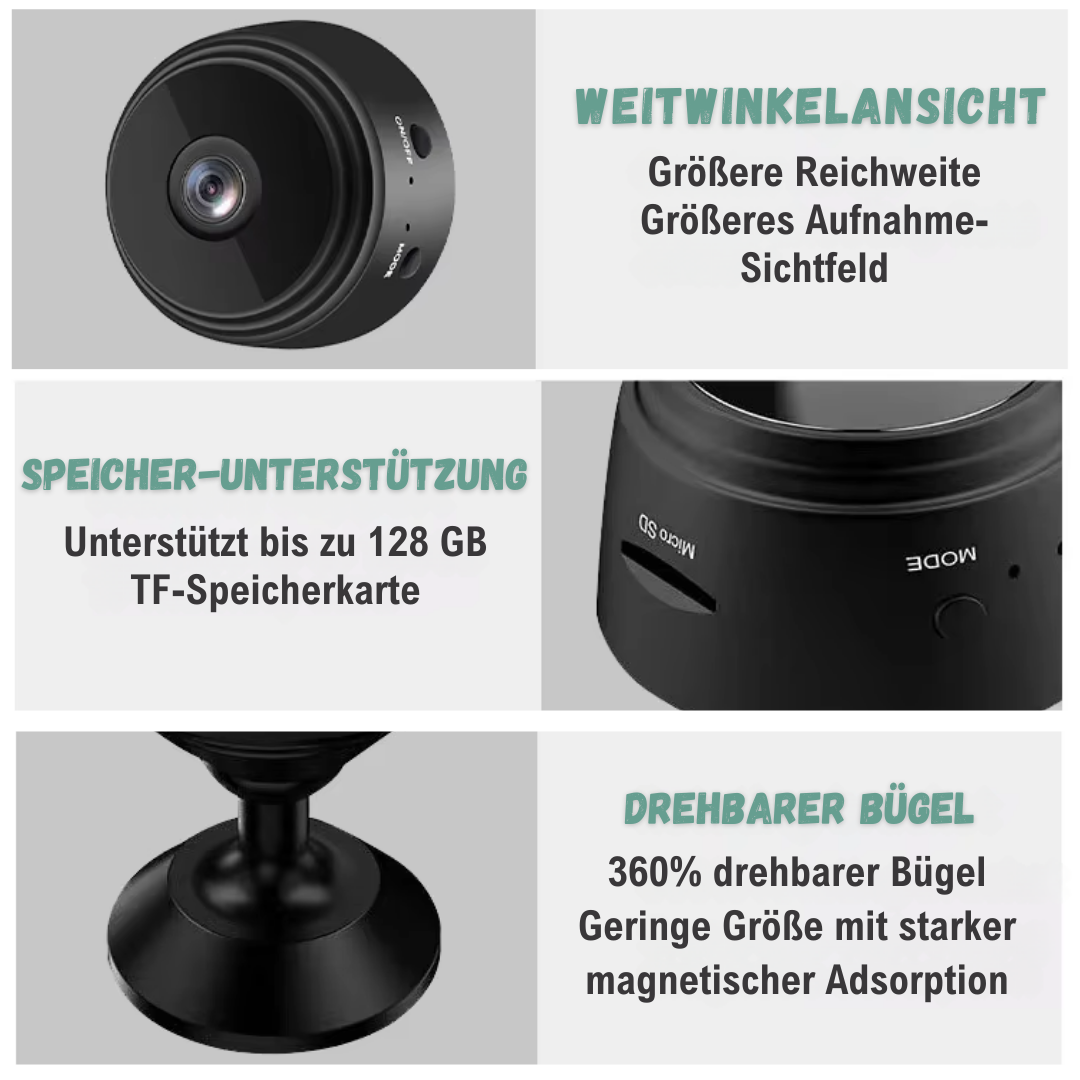 MicroSpy™ - WiFi Mini-Kamera