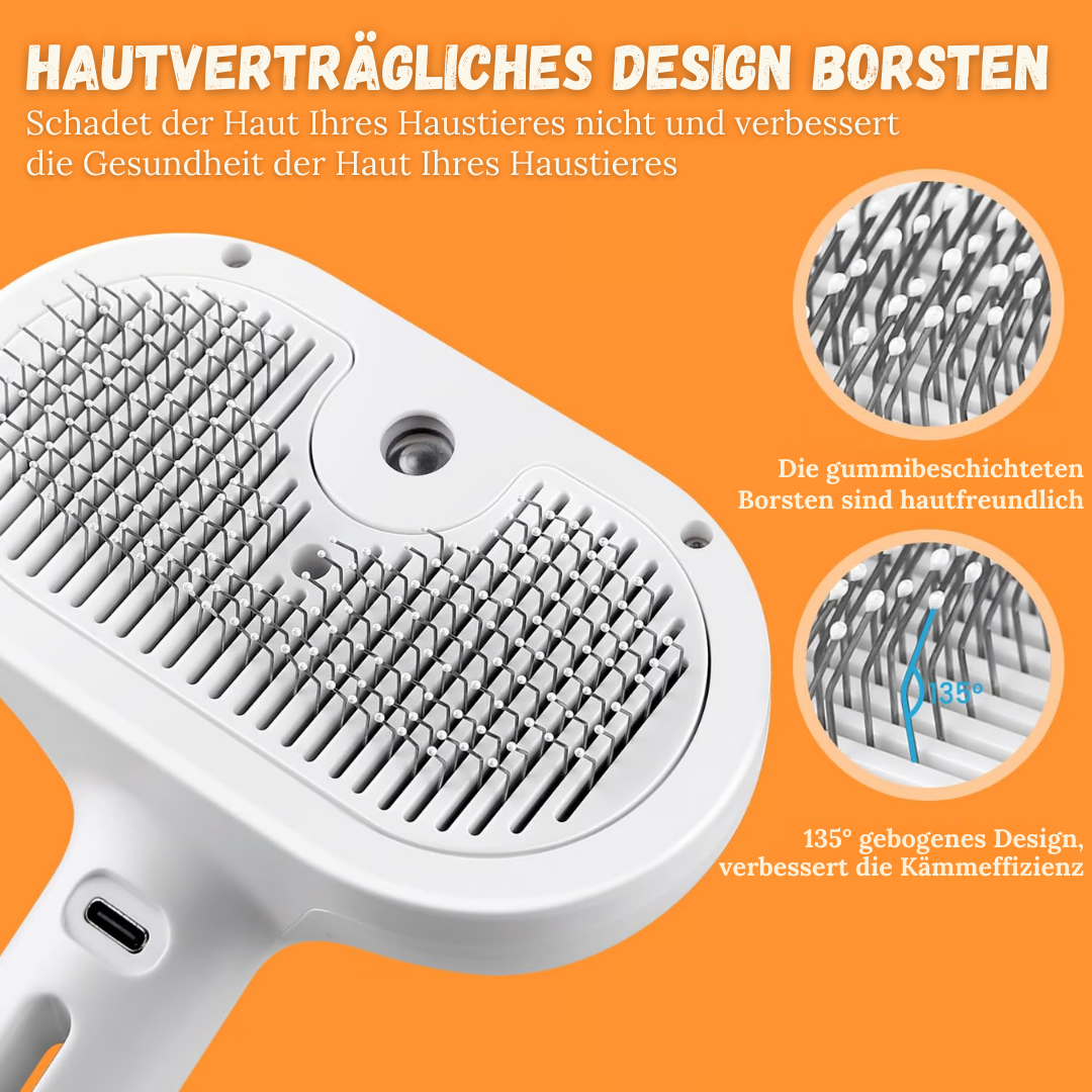 PawPuff™ - Haustier Bachbürste