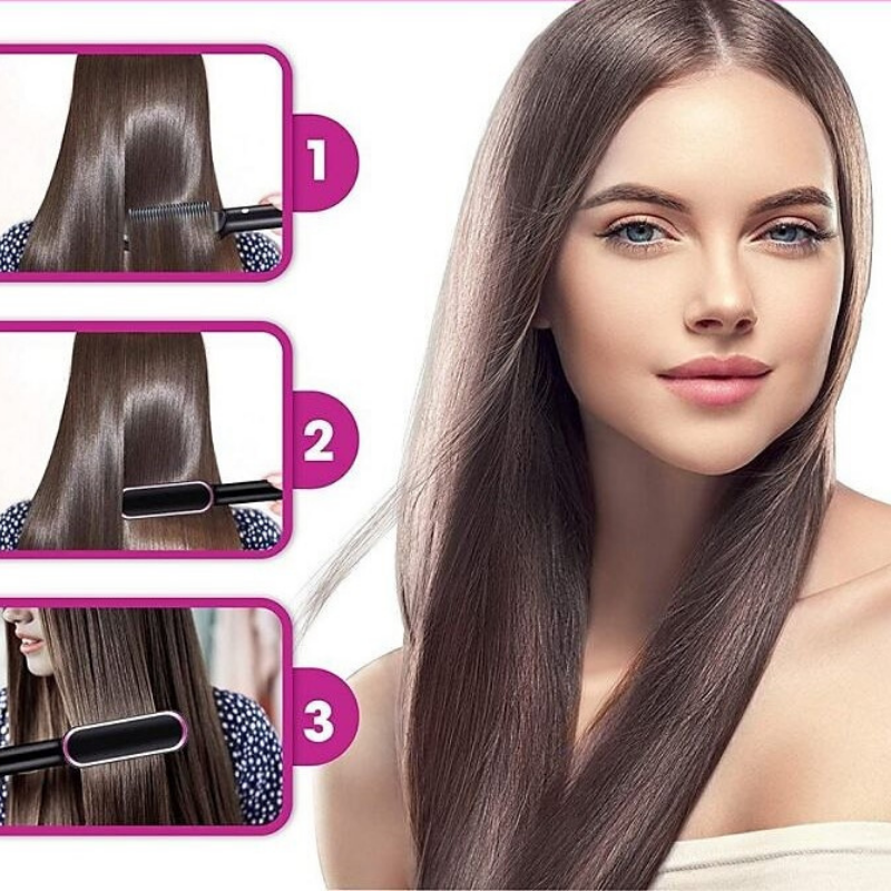 GlamComb™ | 2-in-1-Haarglättungsbürste