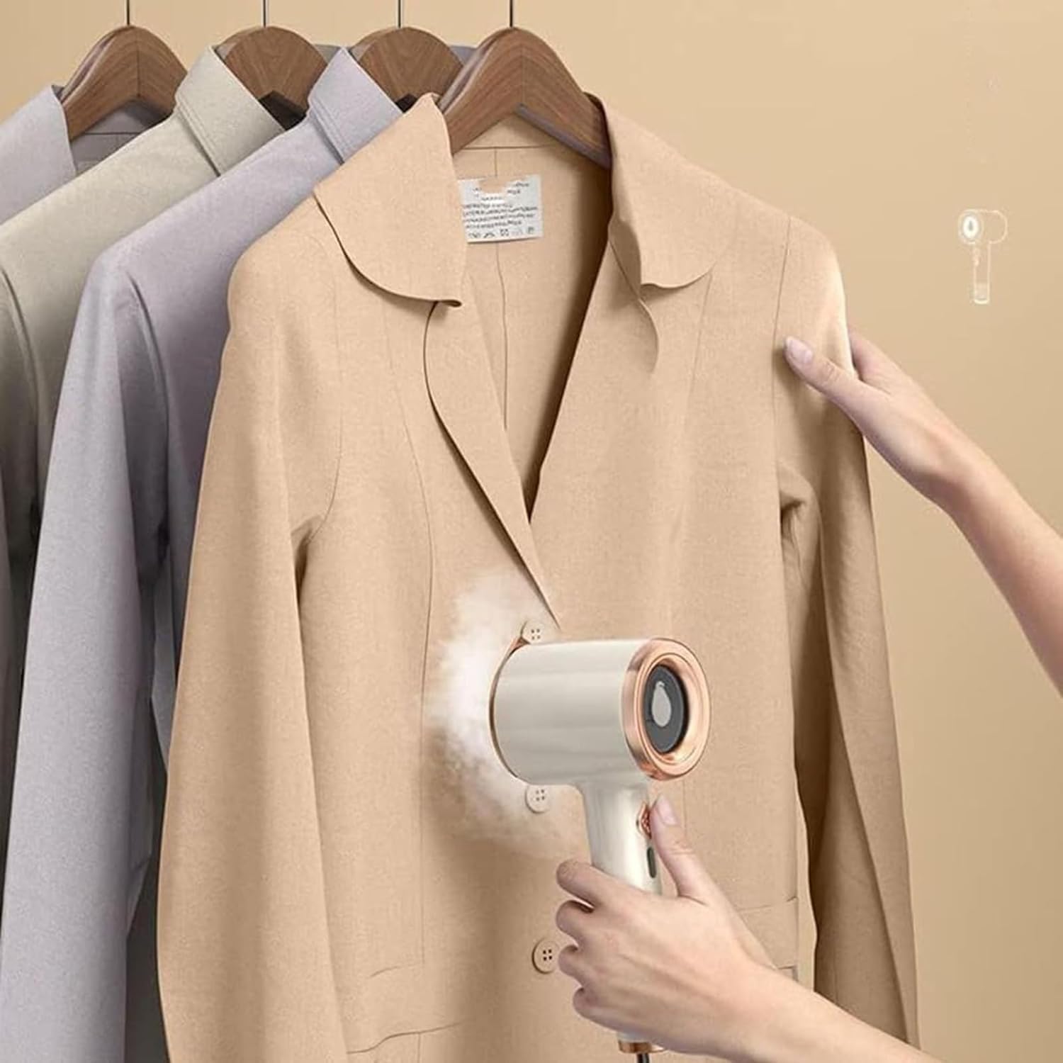 PressGo™ - Tragbares Mini-Bügeleisen