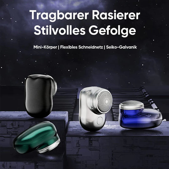 NanoRazor™ - Tragbarer Taschenrasierer