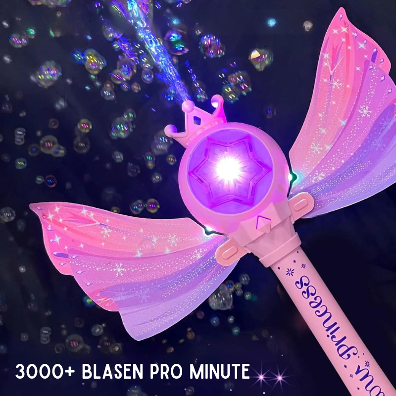 BubbleWhirl™ | Zauberhafter Seifenblasenstab