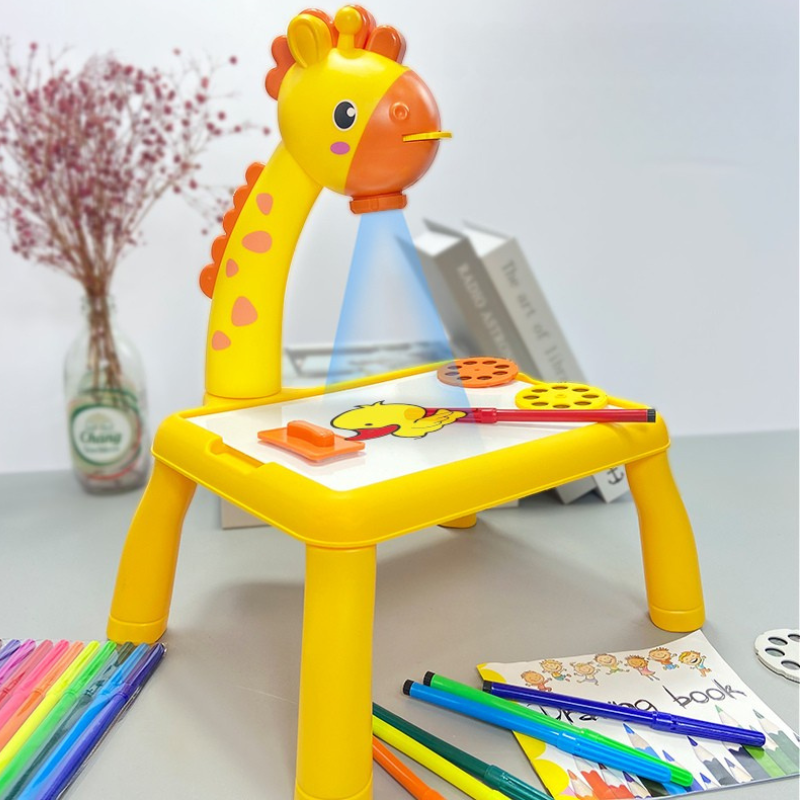 DrawZoo™ | Giraffen-Projektortisch zum Zeichnen