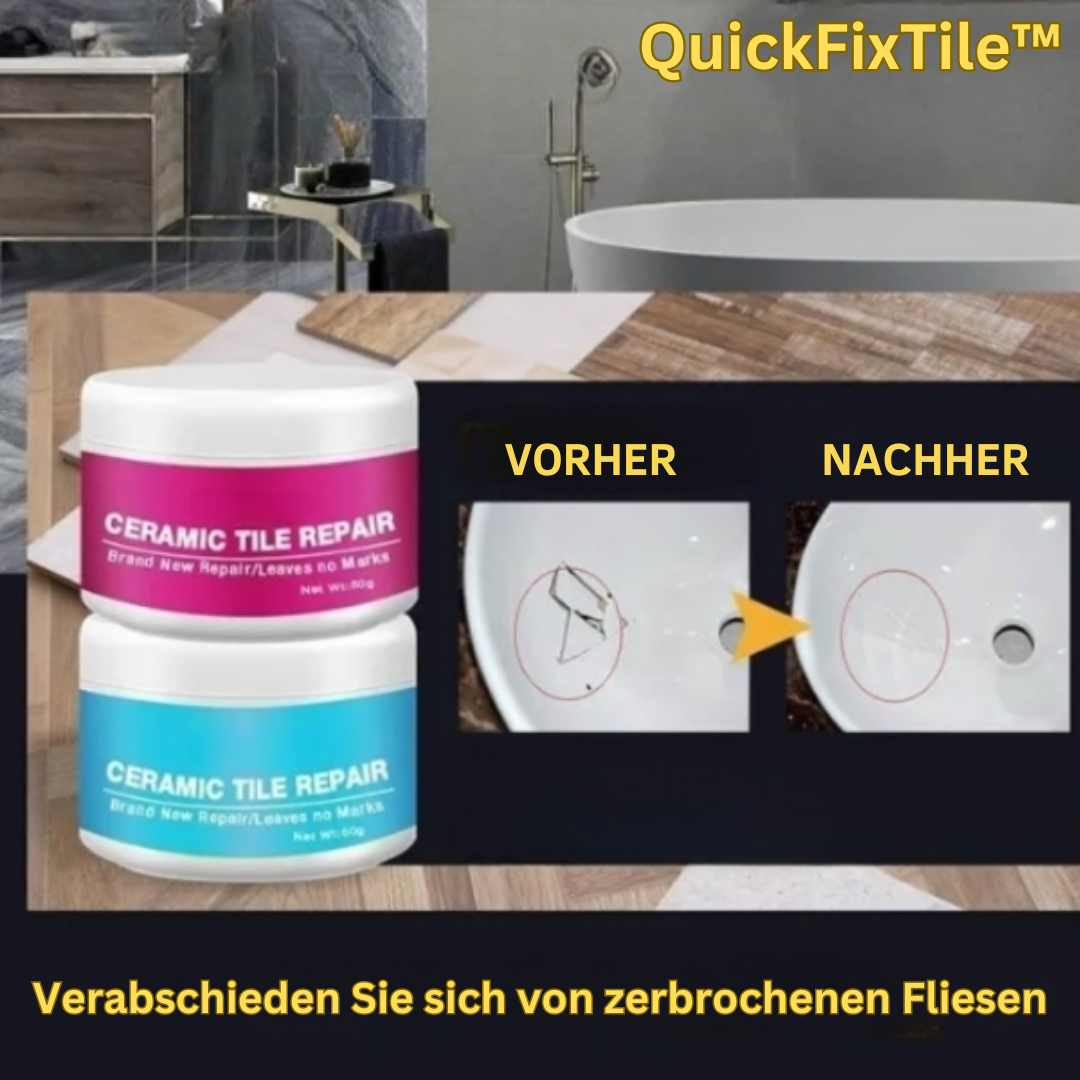 QuickFixTile™ Reparaturpaste für Fliesen
